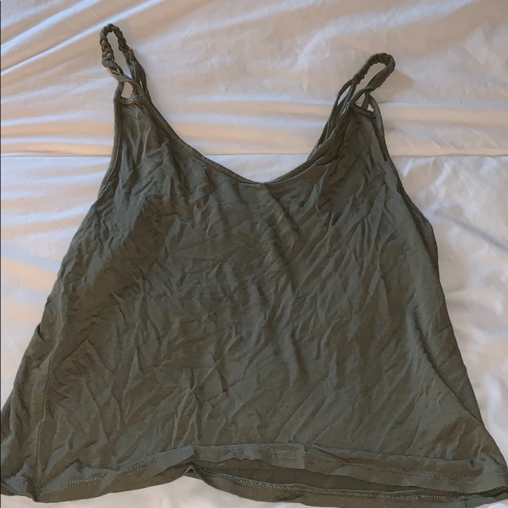 American eagle cropped tank top